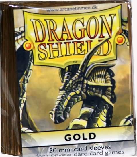 Sleeve Dragon Shield Yu-gi-oh Dourado Metalizado