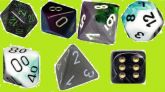 1 - Set De Dados Chessex - Conjunto De 7 Dados - Set Dices (