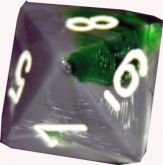 1 Dado De 8 Lados - D8 Dice